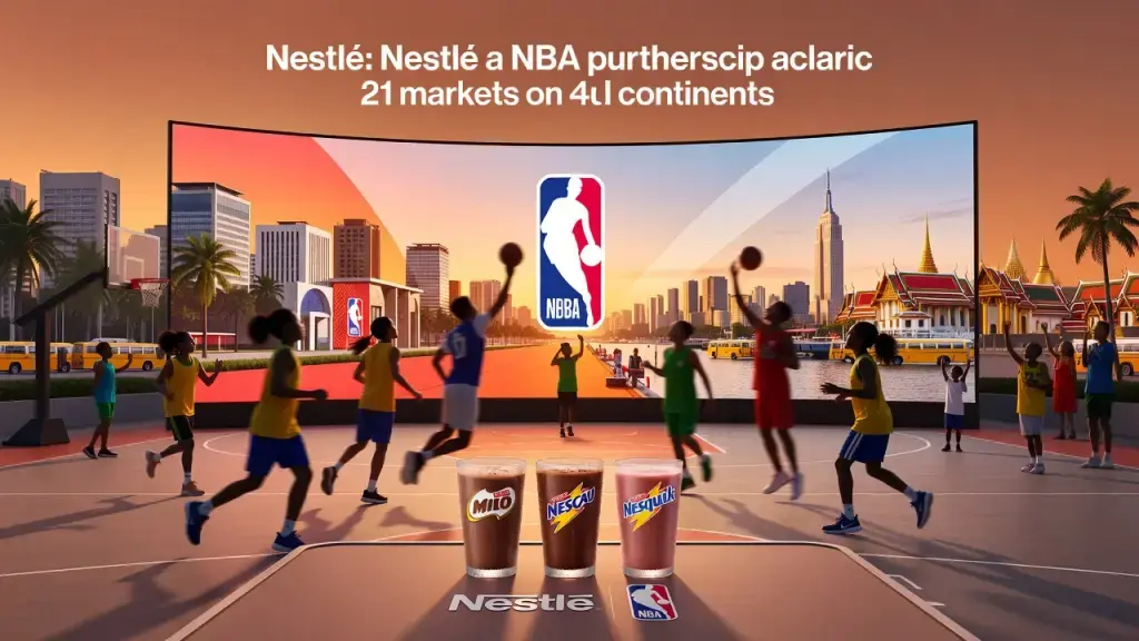 Nestlé e NBA Fecham Maior Parceria Global de Marcas da Empresa